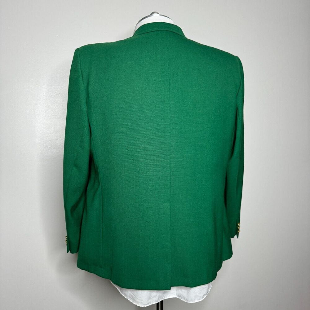 Lady Harwick Masters Womens‎ Jacket Blazer Sport Coat 24 Replica Green Augusta - Picture 5 of 12